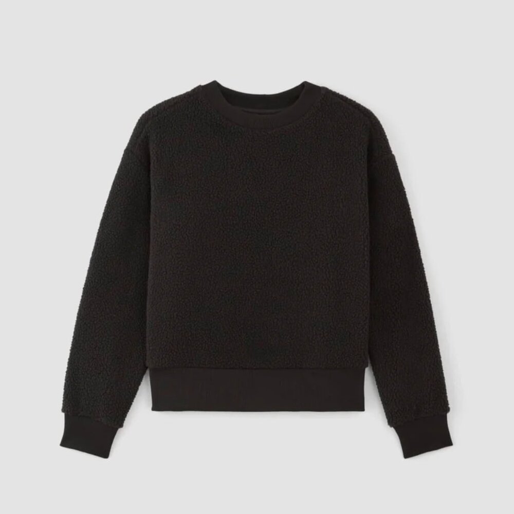 Everlane The ReNew Fleece Oversized Crew